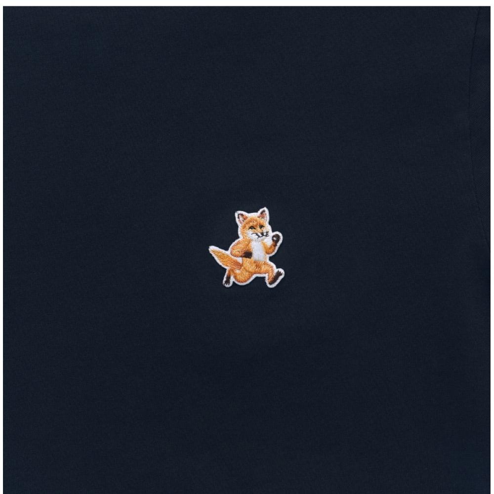 MaiSon KitSune Mm00125kj0008 P476 Speedy Fox Patch Men S Short Sleeve Tee