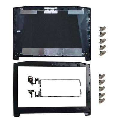 LCD Back Cover With Screws and Bezel and Hinges for Acer Nitro 5 AN515-41 AN515-51
