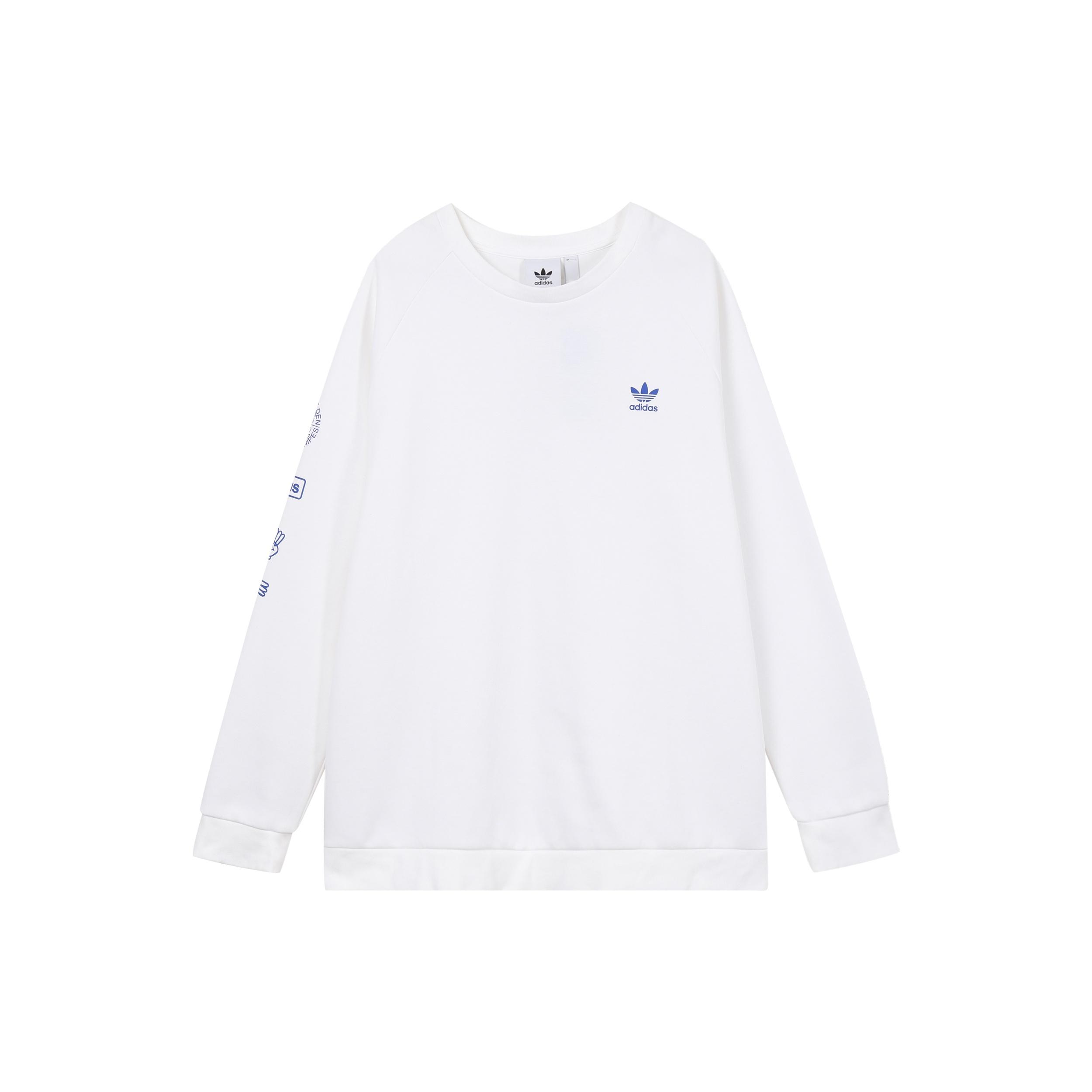 adidas originals Graphic Crew Sweatshirt For Men White Men s DP8575 M