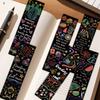 30PCS Read Books Bookmarks Aesthetic Modern Paper DIY Cartoon Decorative Office Stationary Creative Paper Cards Bookmarks