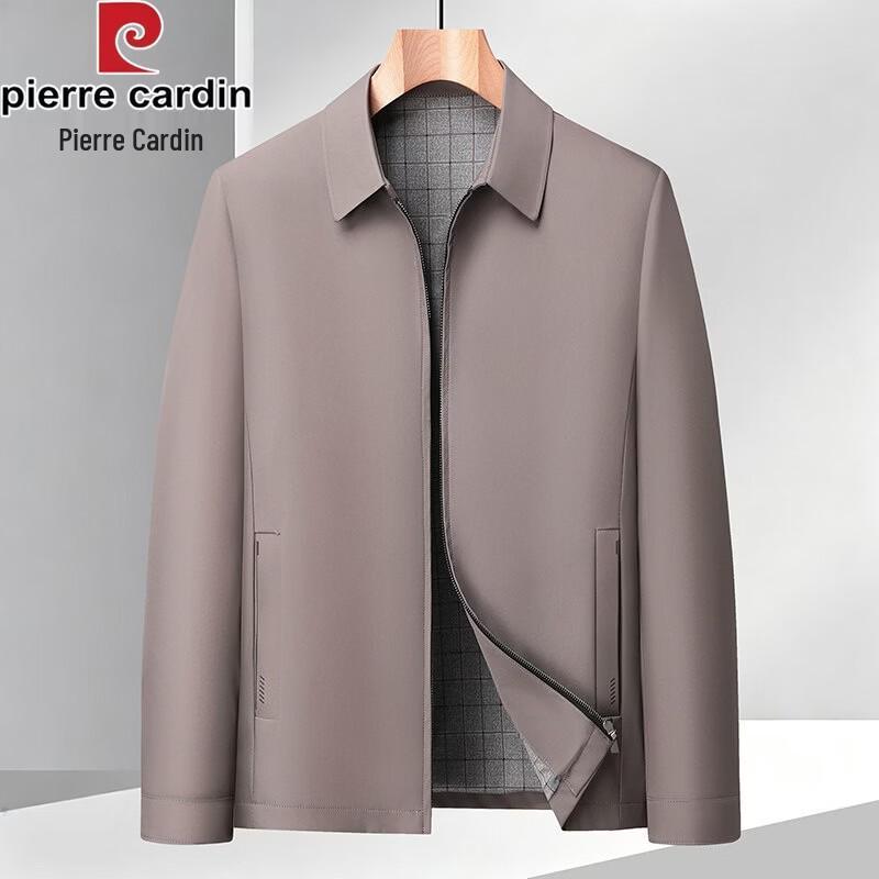 Pierre Cardin Men's Casual Turn-Down Collar Short Jacket