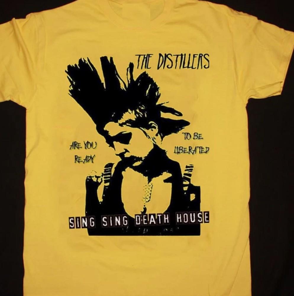 THE DISTILLERS band Brody Dalle Yellow All Size Shirt Unisex T-Shirt S