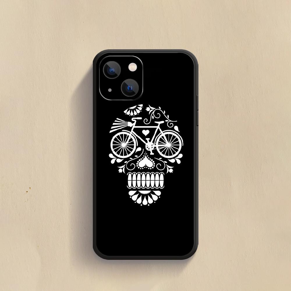 Bicycle Pattern Phone Case For iPhone Samsung Galaxy Redmi Xiaomi Oppo OnePlus Note S A 7 8 9 10 11 12 13 14 20 21 22 23 53 54 Pro Max Plus Ultra