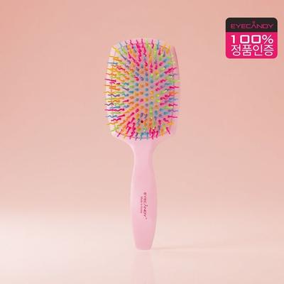 Volume S King Paddle Brush Neo Pink