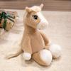 Simulation Horse Doll Plush Toy Hanging Legs Horse Doll Zodiac Pony Grab Rag Doll Horse Year New Year Mascot