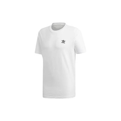 Αρχικά Λογότυπο Κεντημένο Κοντομάνικο T-Shirt Ανδρικά Τοπ Λευκό DV1576