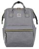 Fabric Backpack PTN ALFA-5288 Gray