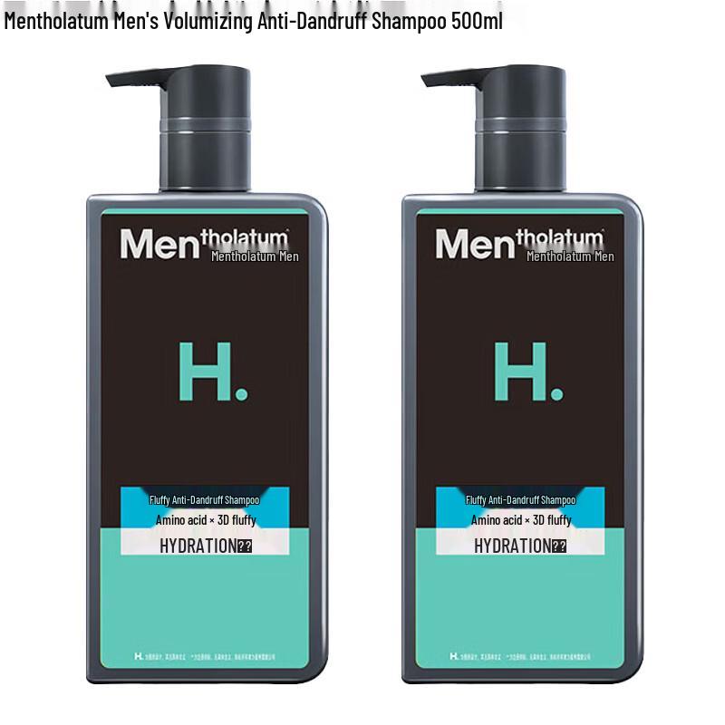 

Mentholatum Men s Volumizing Anti-Dandruff Shampoo Dual Pack