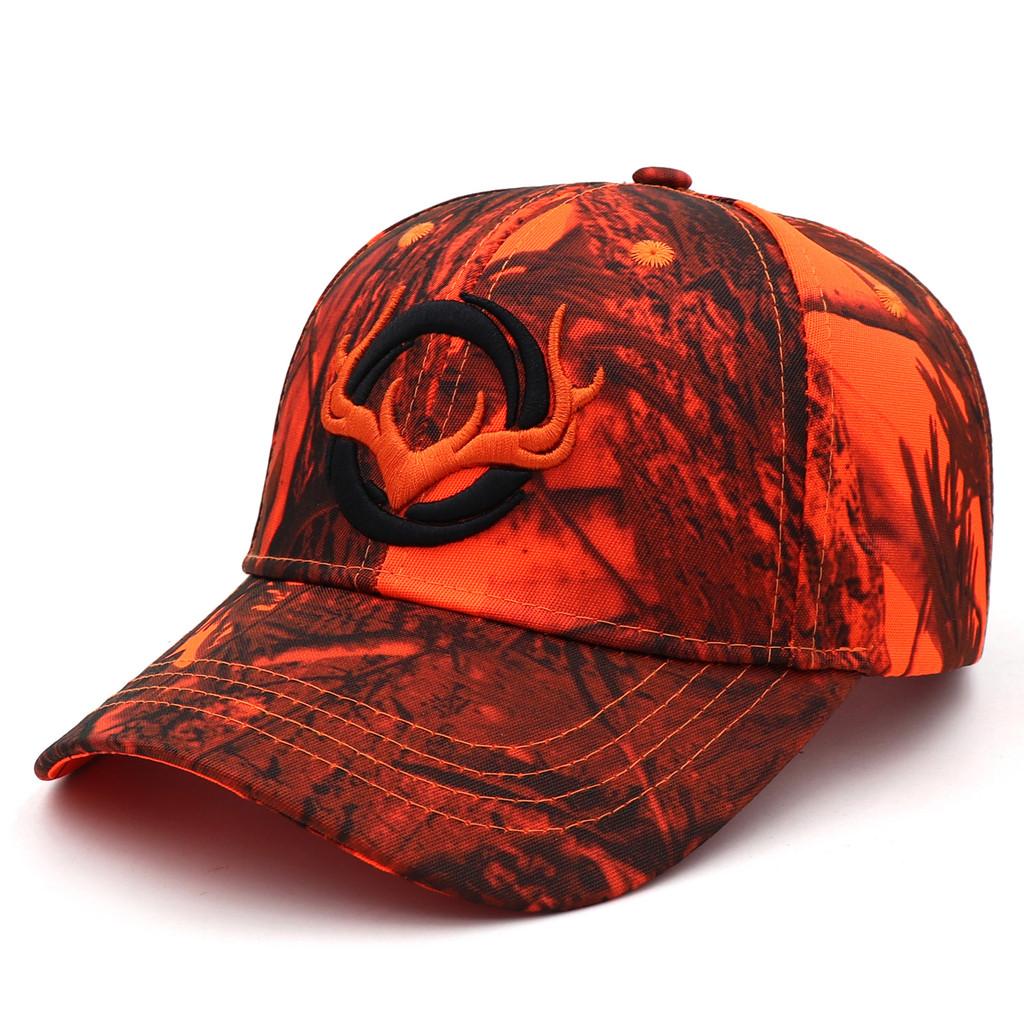 Deer Embroidered Baseball Cap With Adjustable Strap For Outdoor Sports And Sun Protection