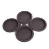 4 Pieces DIY Round Multifunctional Non-Stick Silicone Cake Pastry Mousse Baking Mold Bakeware Fruit Tray Kitchen Accessories
