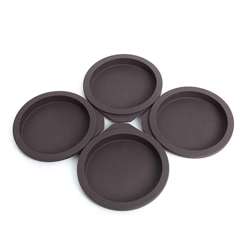 

4 Pieces DIY Round Multifunctional Non-Stick Silicone Cake Pastry Mousse Baking Mold Bakeware Fruit Tray Kitchen Accessories