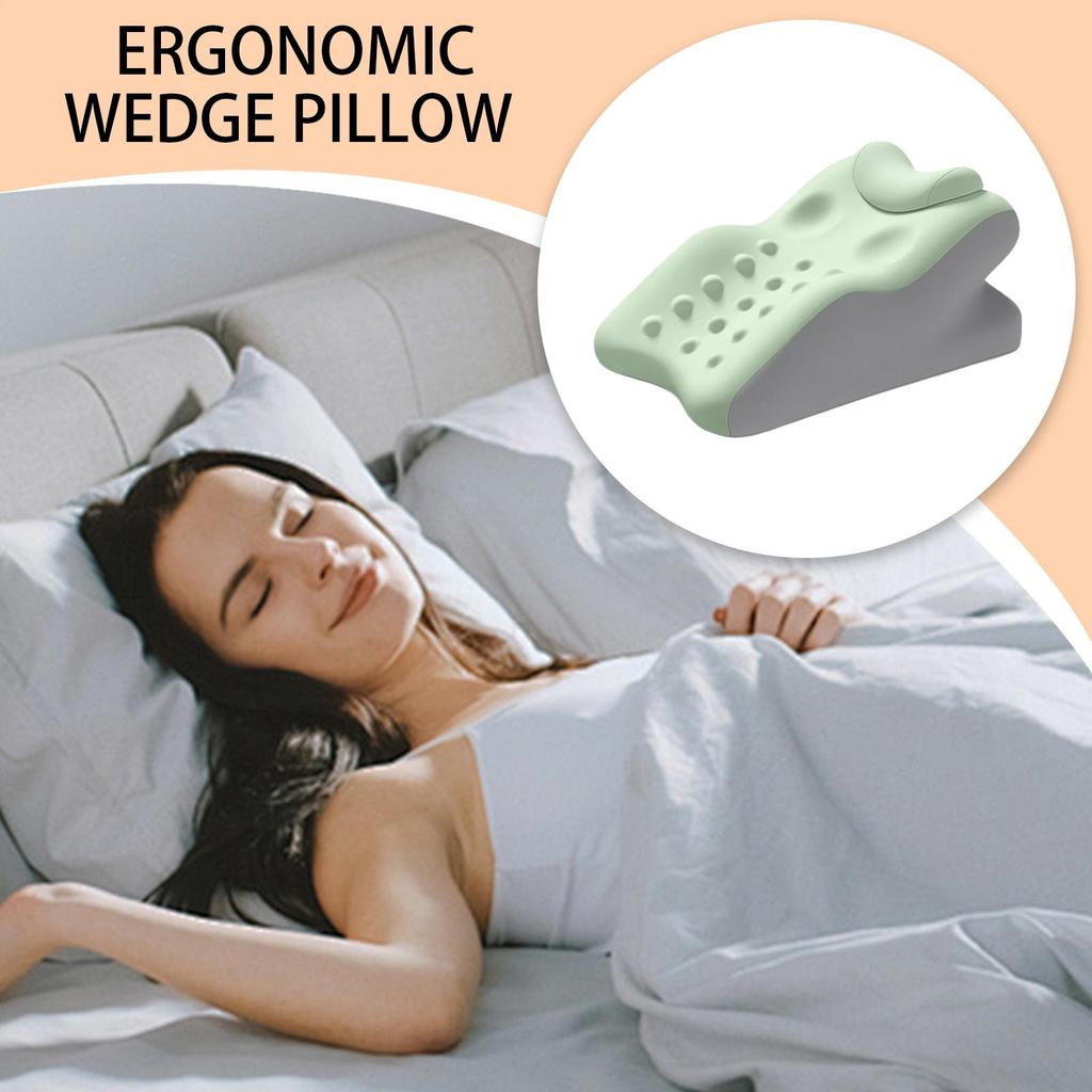 Memory Foam Pillow Relaxation Cushion Support Multifunctional Ergonomic Wedge Pillow Detachable Soft Leg Knee Pillow Bed Use