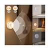 3 Pack Motion Sensor Light, 8 LEDs Rechargeable Night Light, with USB Cable & Magnetic Patch, 3 Modes, Cordless Safe Wall Light for Kitchen, Bookshel