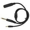 6.35mm Female to 6.35mm Male and 3.5mm Male Cable 14 Inch Female Jack to 14 Inch 18 Inch Male
