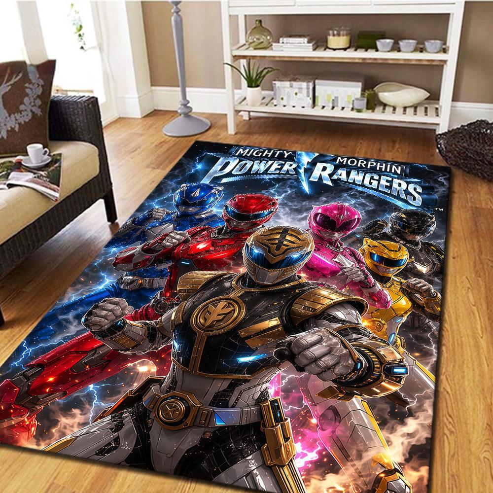 Super Sentai Carpet, Cool Movie Home Decor Mat, Digital Print Bedroom Floor Rug, Living Room Mat -HYQ95