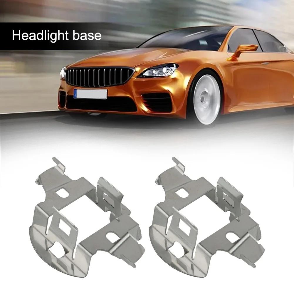 2pcs H7 HID Car Headlight Bulb Light Retainer Clip Adapter Holder For BMW E60 5 Series For Mercedes Waterproof,high Temperature