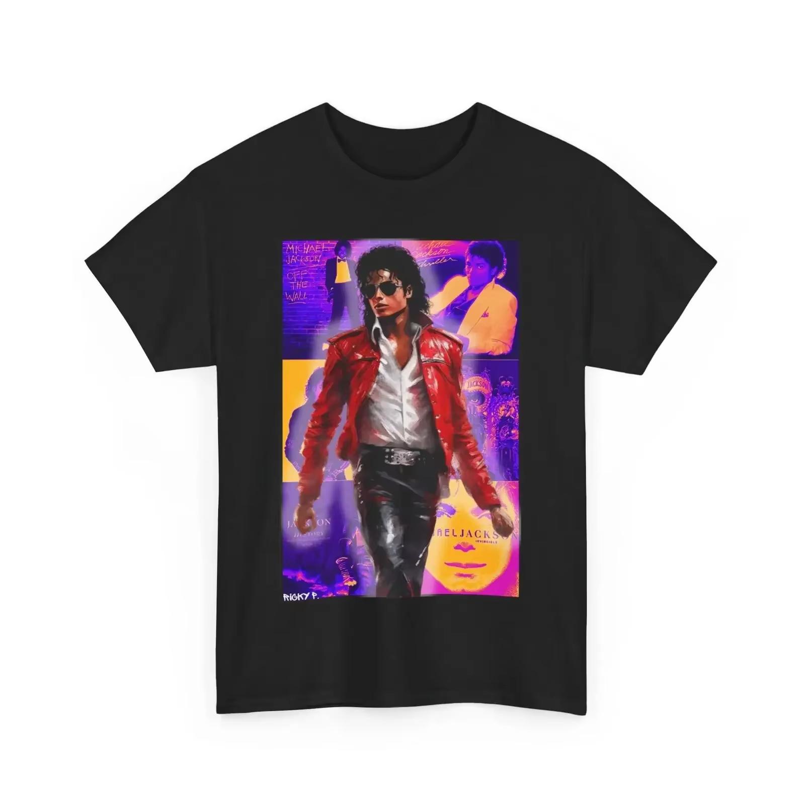 

Michael Jackson Classic T Shirt Unisex Cotton Tee Vintage High Trend Style New Fashion Oneck Unisex Tshirt 4XL