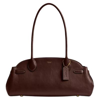 Borsa a mano Empire Carryall in pelle, Borsa a spalla grande da donna Acero CCM57-B4MPL