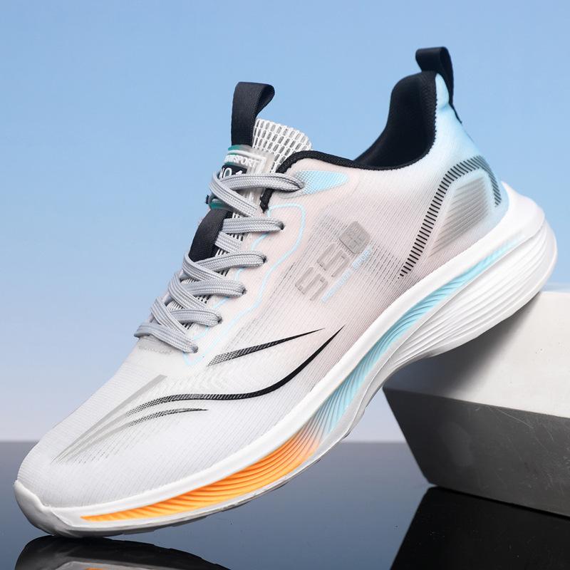 Extra large size men's and women's shoes spring new mesh sneakers breathable and lightweight running shoes shock absorption fashion shoes men