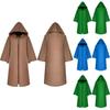 Hochwertiger Star Wars Jedi Krieger Kapuzenumhang Cape Robe für Cosplay-Veranstaltungen