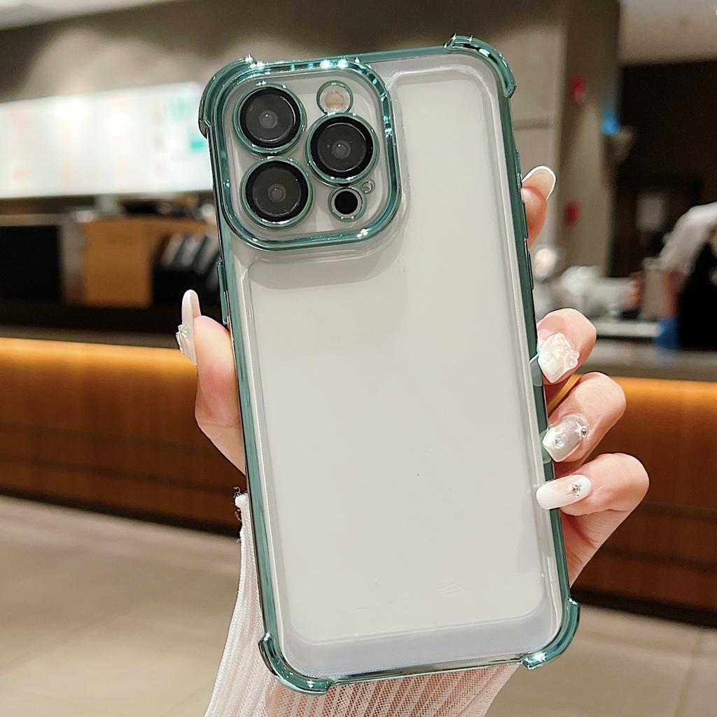 The four-corner shockproof space case is suitable for the iPhone 15 Pro Max shockproof 14, lens film 13, and 12 full coverage 11