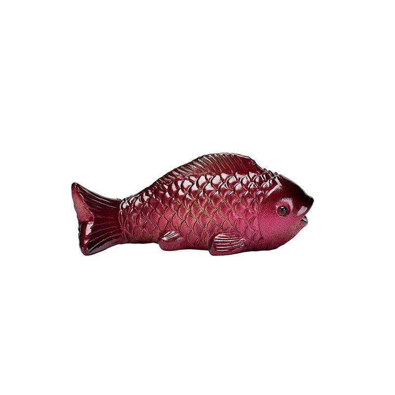Teetisch Atmosphäre Dekoration Interessant China-Chic Farbwechselnder Fisch Tee Haustier Tischdekoration Kann Tee aufgießen und mit Tee spielen