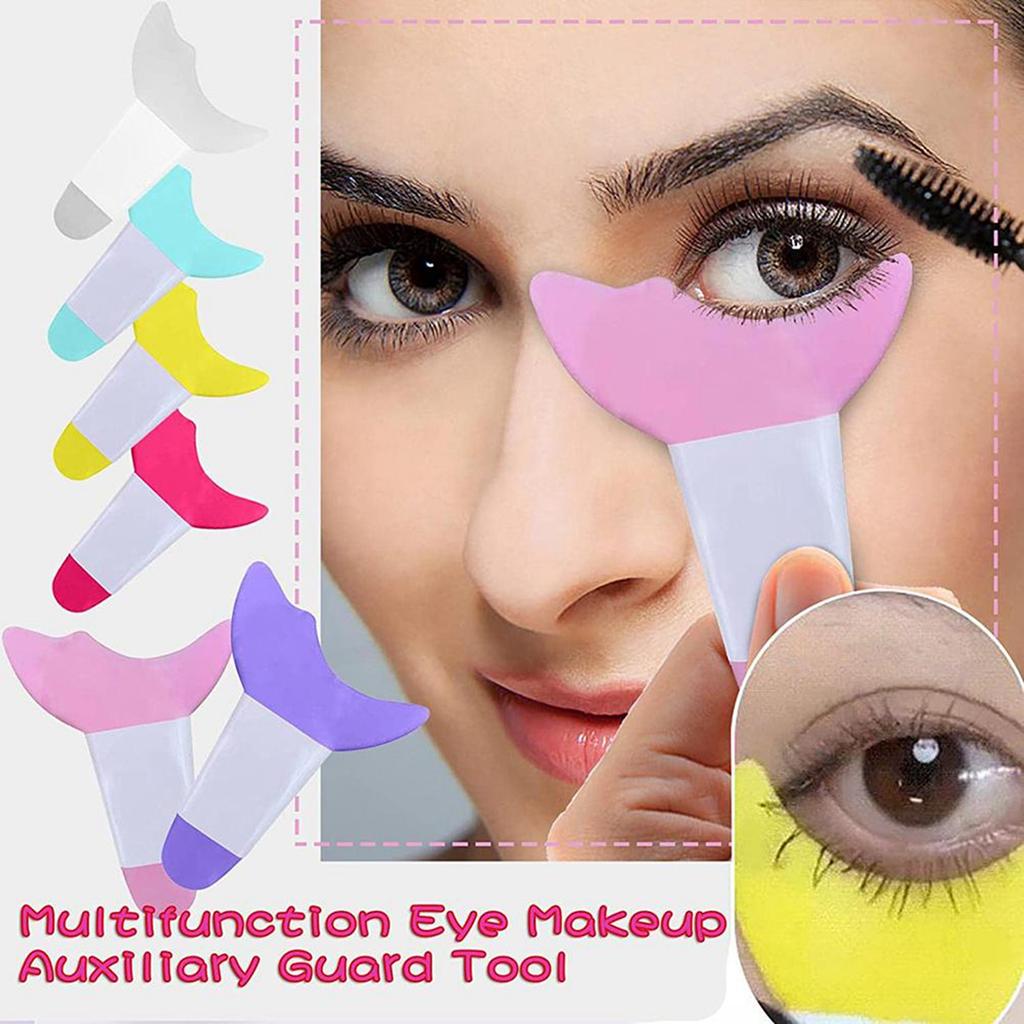 2 Stück Mascara- und Lidschatten-Schutz-Applikator-Schutzpads, Hilfsschutz-Werkzeug für Wimpern-Make-up