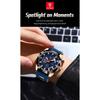 POEDAGAR Orologio Militare da Uomo di Lusso Impermeabile Luminoso Data Sportivo Cronografo Cinturino in Silicone Orologi al Quarzo
