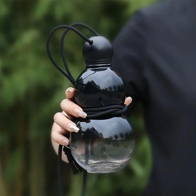 Creative New Gourd Water Bottle Crystal Large Capacity Convenient Cup Chinese Style Creative Water Cup for Travel and Exercise