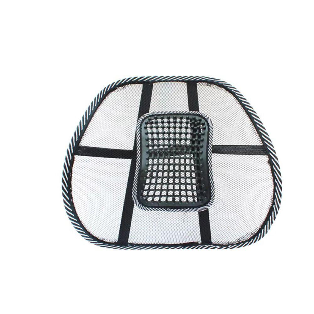 Ventilated Car Seat Cushion Mesh Back Cushion Support Backrest Cushion Car Interior