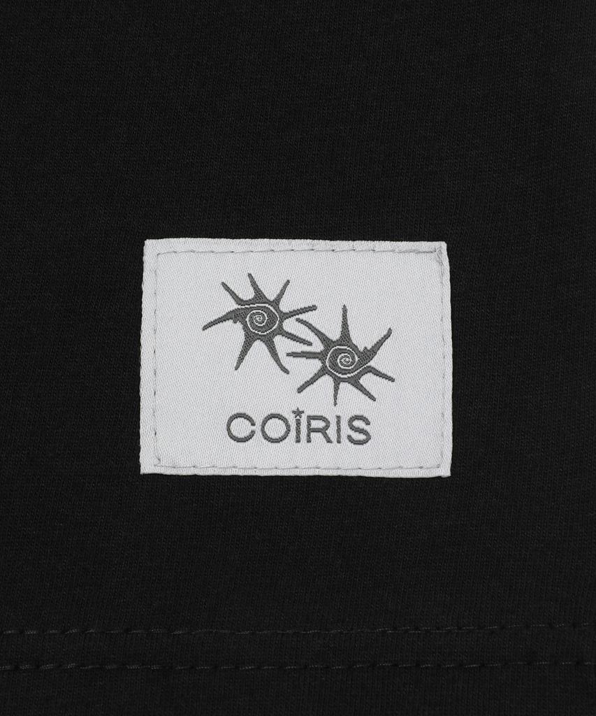 Koiliseu Rowneck Back Lettering Short Sleeve T-Shirt (3 Colors)