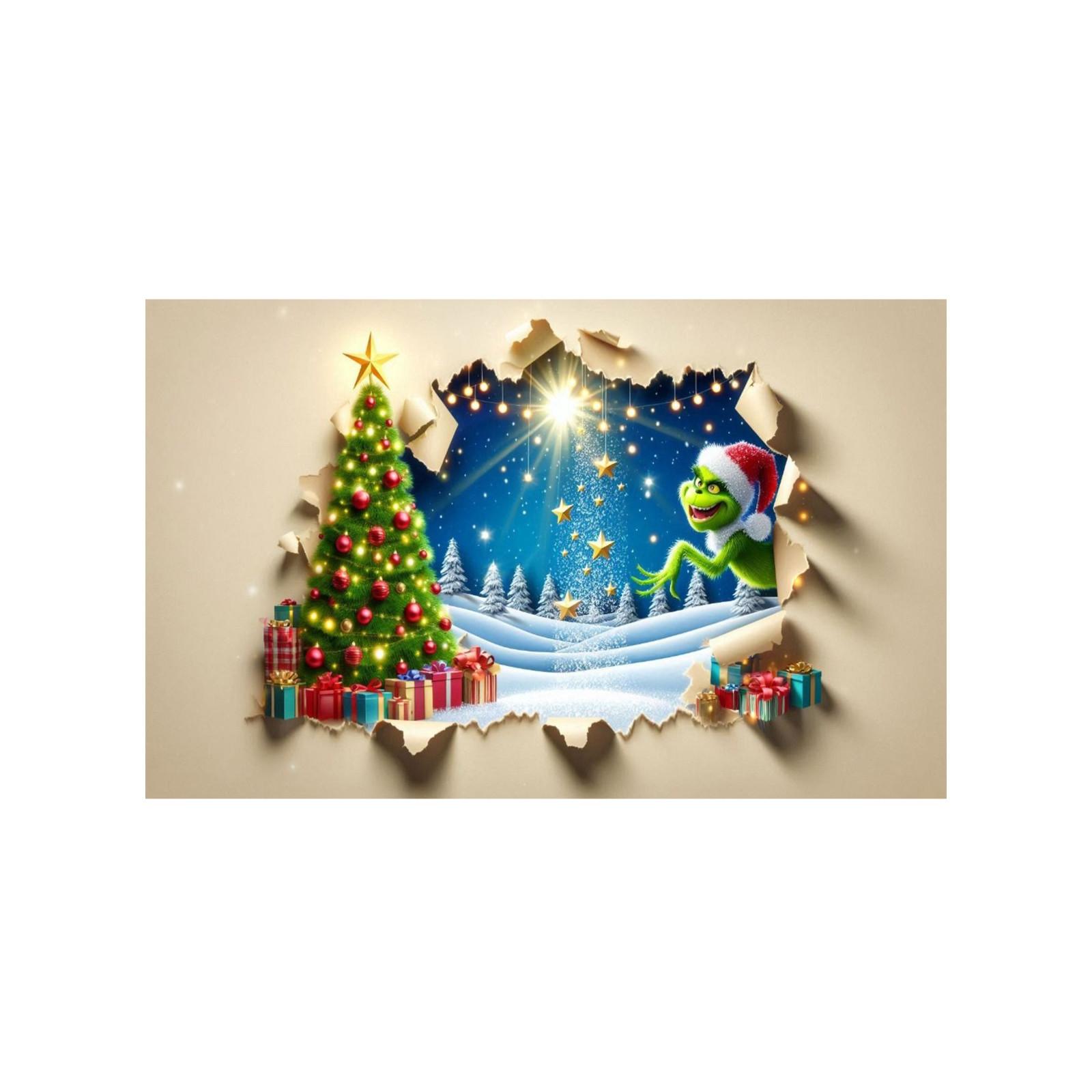 

Greentown Christmas Door Mat Cartoon Christmas Eve Entrance Mat One Size