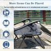Beach Folding Leisure Lounger Bottle Cup Holder Fishing Chair Storage Tray Folding Chair Side Table Attachment Home Accessories