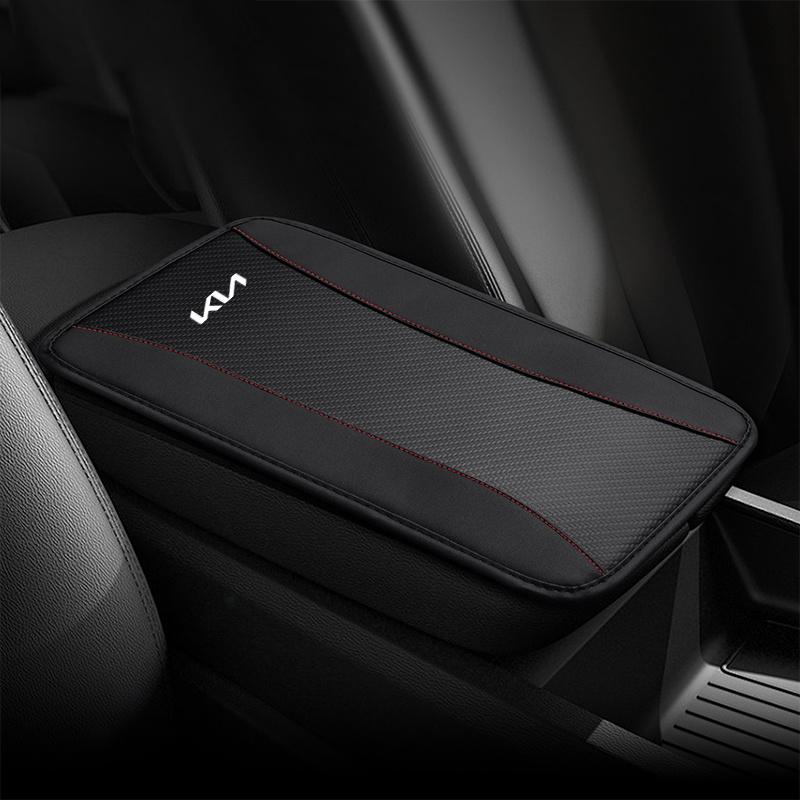 Car Armrest Cushion Storage Box Cover Pad Mat For KIA Ceed Sportage Rio Proceed K5 Optima Sedona Forte Cerato Venga Accessories wscap11