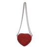 2024 Trendy Women's Heart-Shaped Sequin Crossbody Bag - Mini Coin Purse