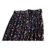 Export Export French Style Retro Print Skirt Women's High Waist Slim Looking Mid Length Long Length Pendant Floral Skirt A- Line Skirt