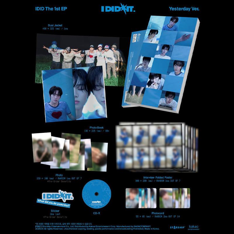 IDID – 1st Mini Album [I did it]