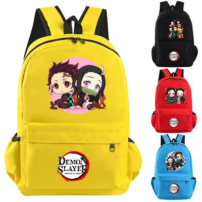Σακίδιο πλάτης Demon Slayer για αγόρι κορίτσι Back to School Bag Τσάντα πλάτης μεγάλης χωρητικότητας Τσάντα πλάτης για παιδί Δώρο ανδρών Γυναικεία τσάντα ταξιδιού Mochila