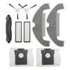 1 Set For D10 Plus  2/RLD32GD Robot Main Side Brush Filter Bags Vacuum Cleaner Accessories Kits Spare To Replace