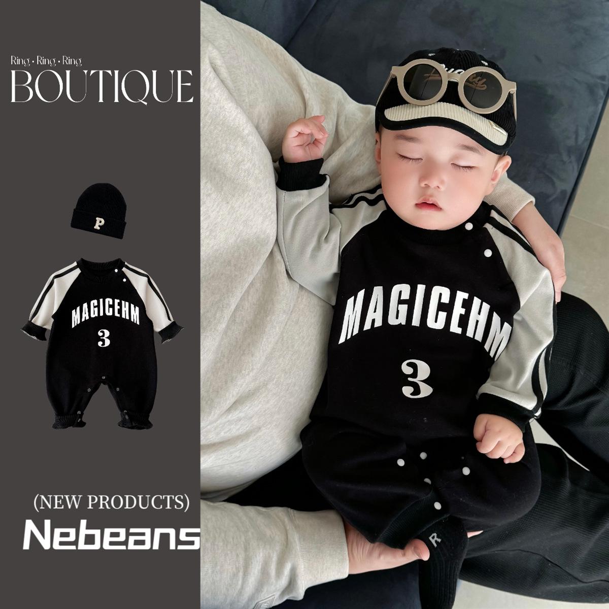 

Lebinjia NeBeans Original Korean Style Unisex Romper - Trendy Baby & Toddler Outerwear #90 (10-13 months, 24 lbs)