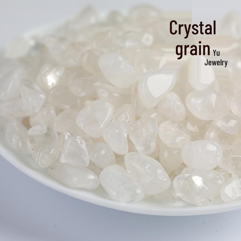 Natural White Crystal Gravel for Aquariums, Flower Pots, Landscaping, and Decorative Ore Panning