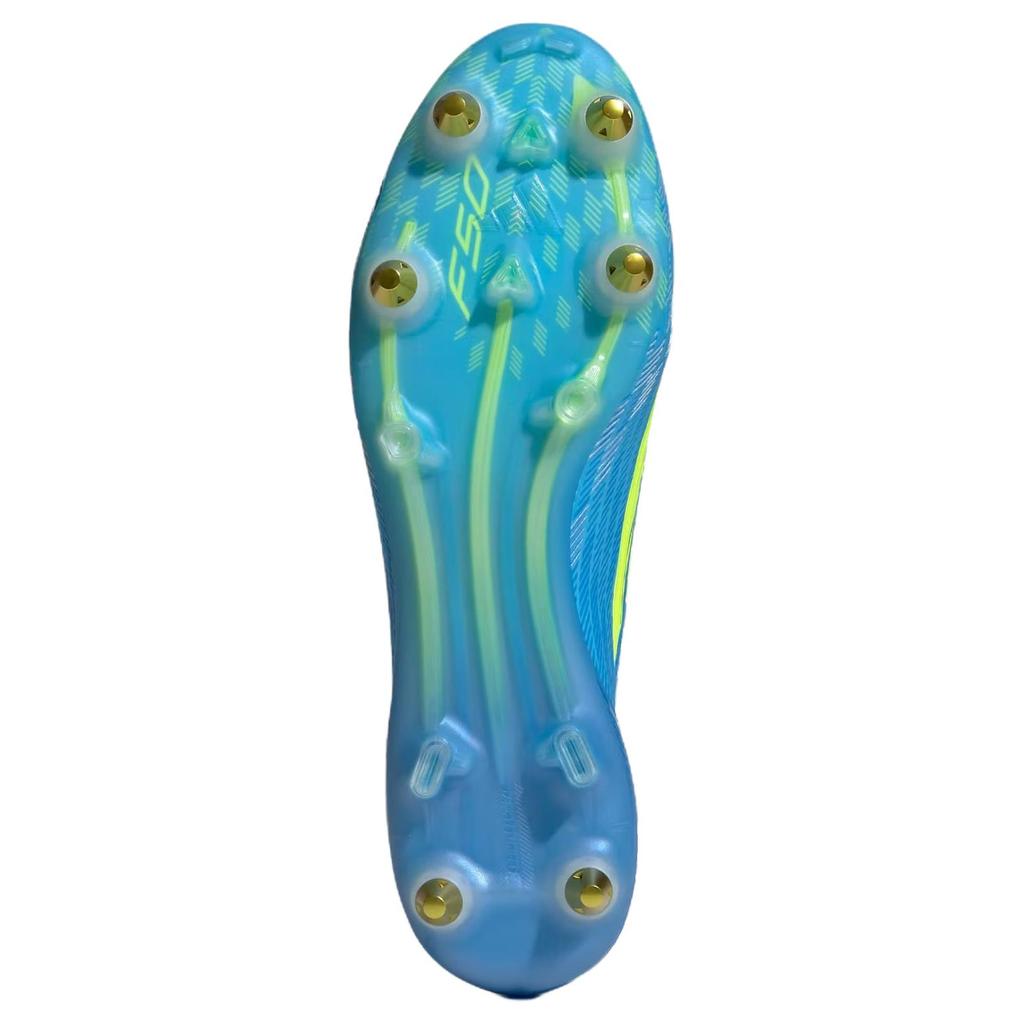 Adidas F50 ELITE Soccer Shoes Unisex Glossy Finish Blue JQ1469