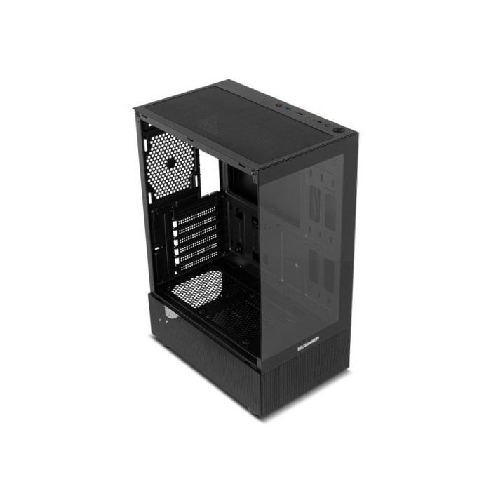 PC Case - NOX - Hummer Vision - Midi Tower - Double Tempered Glass - USB 3.0