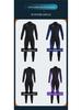 European & American 3MM Wetsuit: Unisex Long Sleeve Snorkeling & Surfing Suit for Cold-Proof Winter Swimming