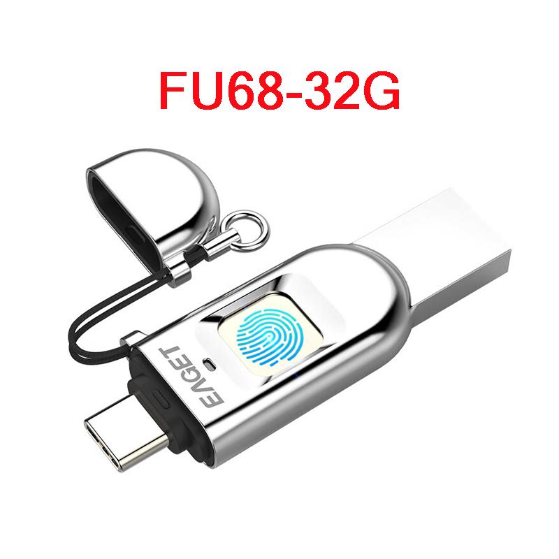 Yijie FU68 Fingerprint Encrypted High-Speed USB Drive