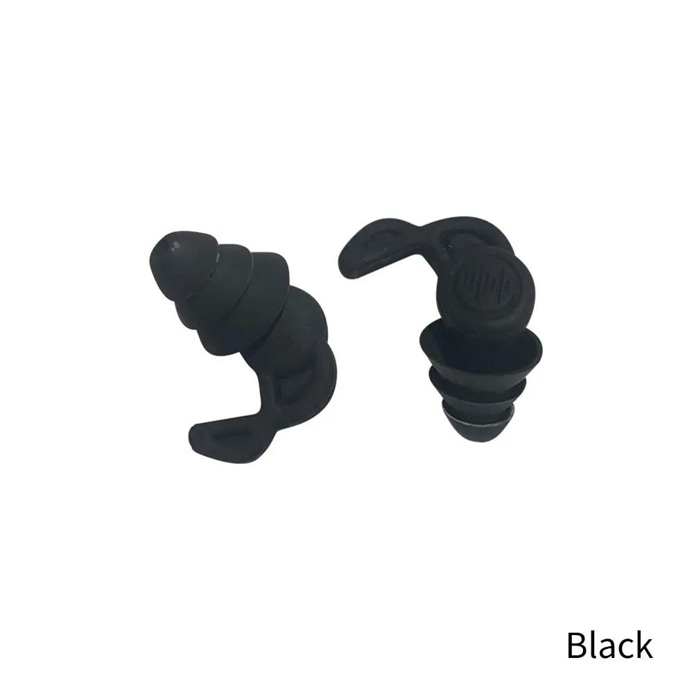 1Pair Soft Silicone Earplugs Noise Reduction Ear Plugs for Travel Study Sleep Waterproof Hear Safety Anti-noise Ear Protector