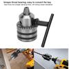 3.0 16MM 1 2 20UNF Drill Chuck Adapter Kit Key Type Drill Chuck with Round Shank Adapter