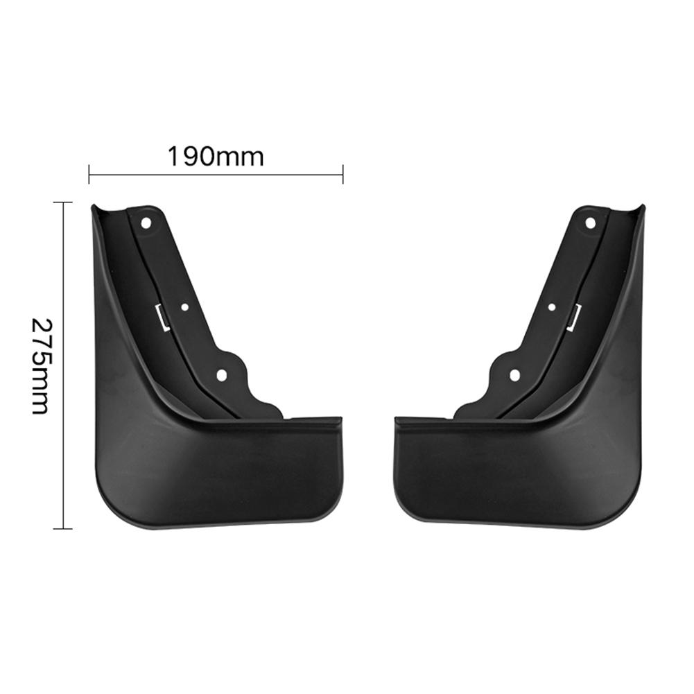 For Hyundai Santa Fe 2025+ Black Car Mud Flaps Splash Guards Mudguard Mudguards Mud Flaps Splash Guards Mudguard Car Accessories