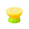 Yousheng Miniature Dollhouse Furniture Mini Resin Bed Sofa Cabinet Table Accessories Lemon Style Tiny Pretend Play Props for Fairy Garden Doll House