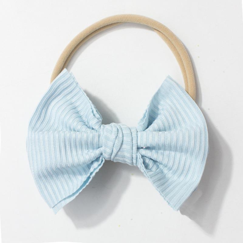 Summer New Baby Bow Headband Hair Accessories Children's Soft and Comfortable Double-layer Infant Headband